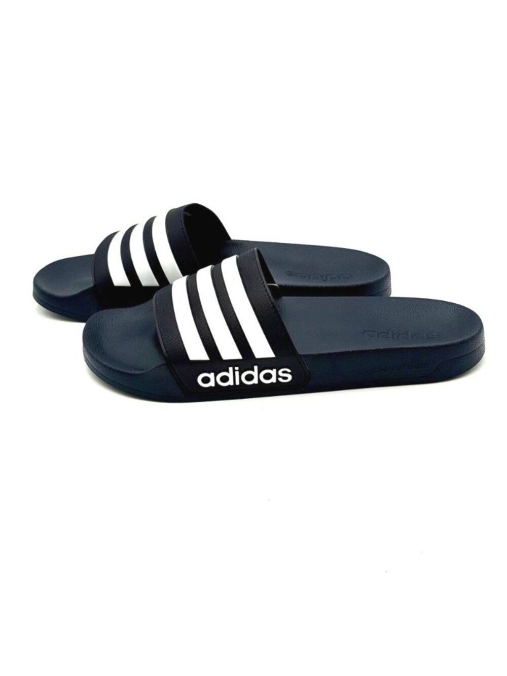 New Adidas Adilette Shower Slide Men's Navy White GZ5920 NWT